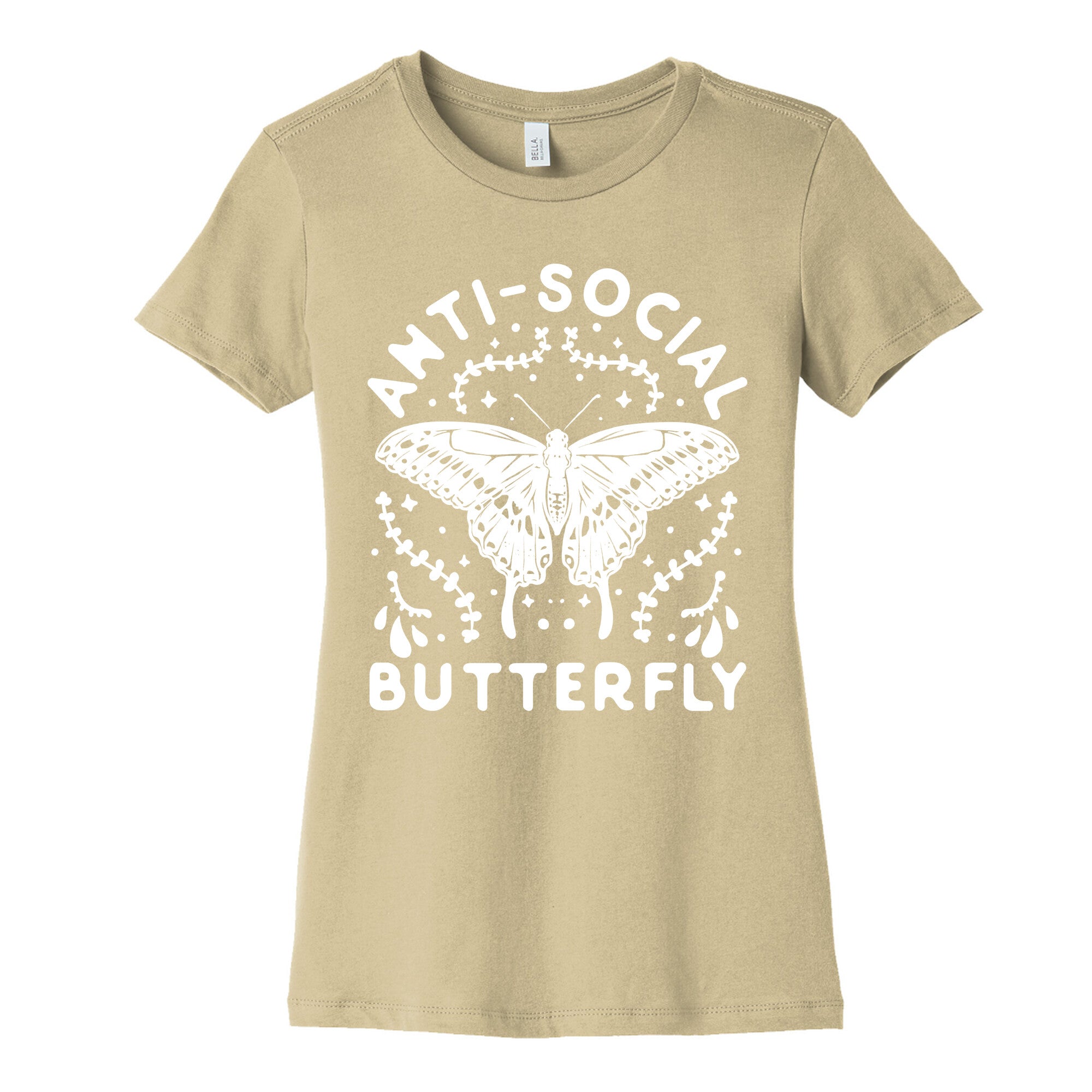 Anti-Social Butterfly Women's Cotton Tee